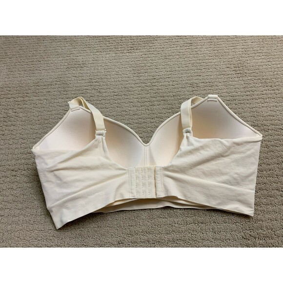 Truekind Supportive Comfort Beige Smoothing Wireless Shaping Bra Sz 3XL NWOT - Picture 2 of 6